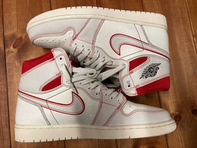 Nike Air Jordan 1 Retro High OG "Sail/University Red"