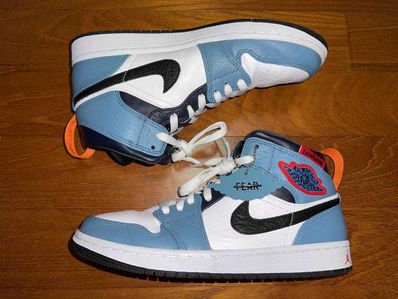 FACETASM × Nike Air Jordan 1 Mid "White/Navy"