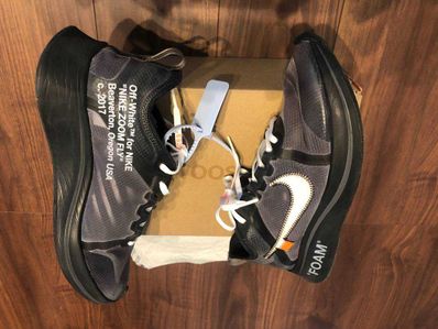 Off-White × Nike Zoom Fly "Black"