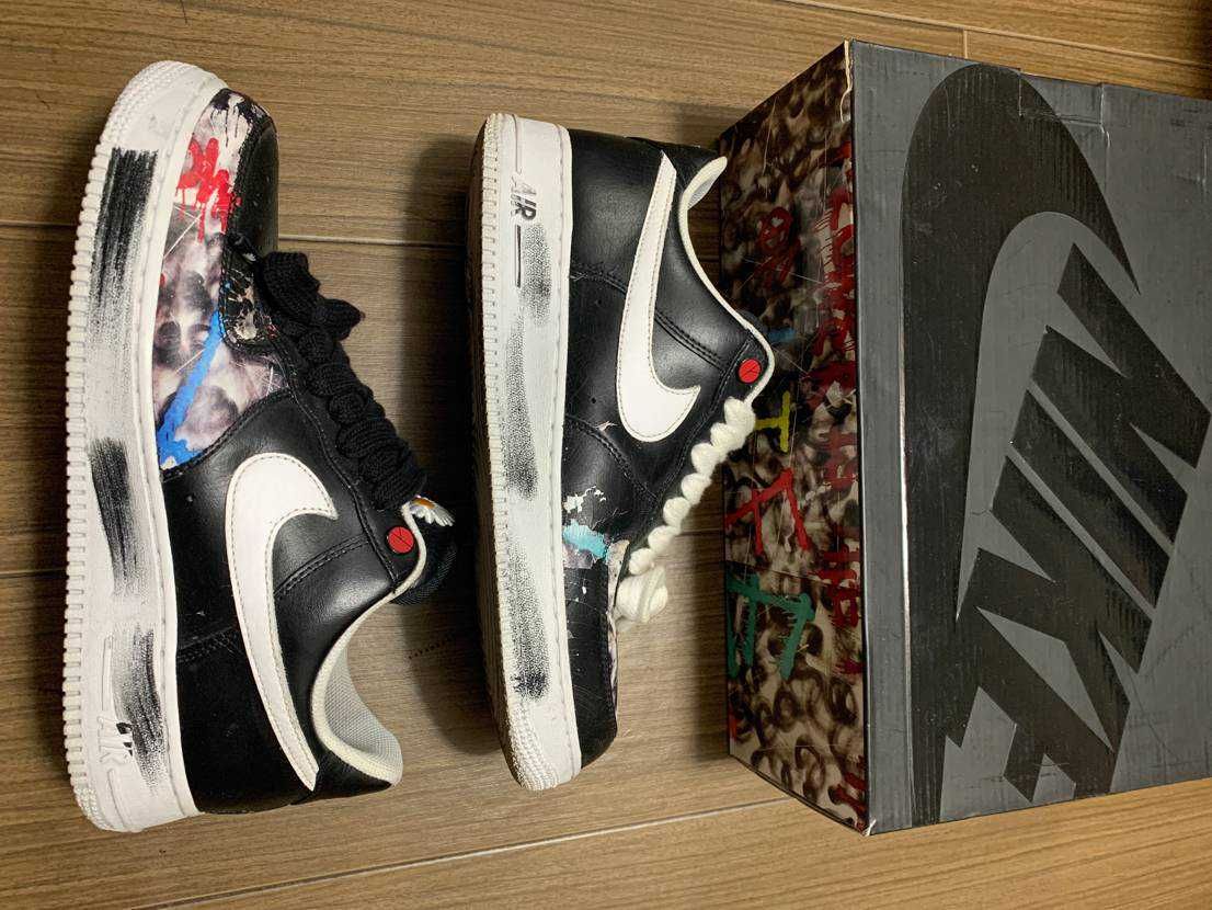 PEACEMINUSONE × Nike Air Force 1 Low Para Noise "Black" / G-DRAGON