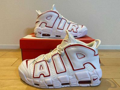 NIKE AIR MORE UPTEMPO "WHITE/VARSITY RED" (2021)