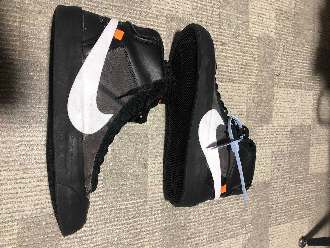 Off-White × Nike Blazer Studio Mid "Grim Reaper"
