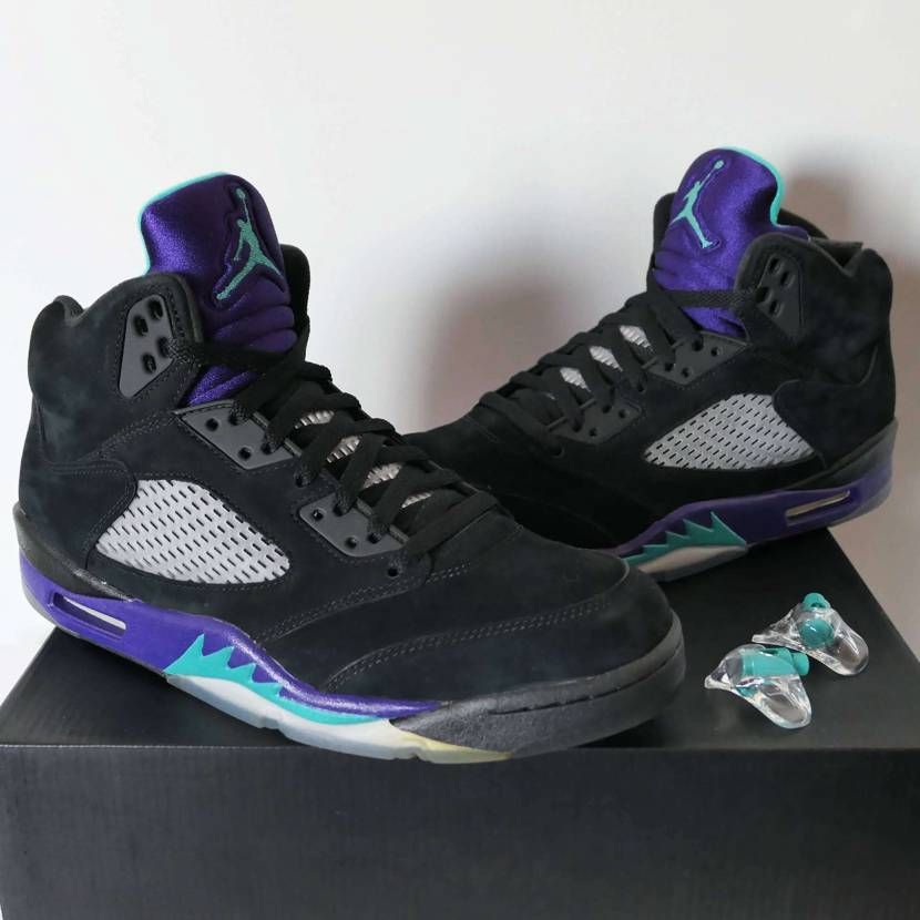 NIKE AIR JORDAN 5 RETRO BLACK GRAPE (2013)