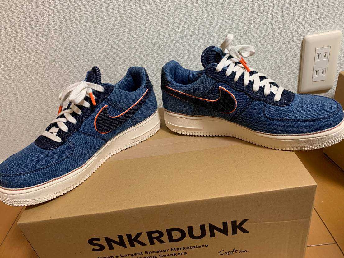 3×1 × Nike Air Force 1 Low Denim Pack "Indigo"