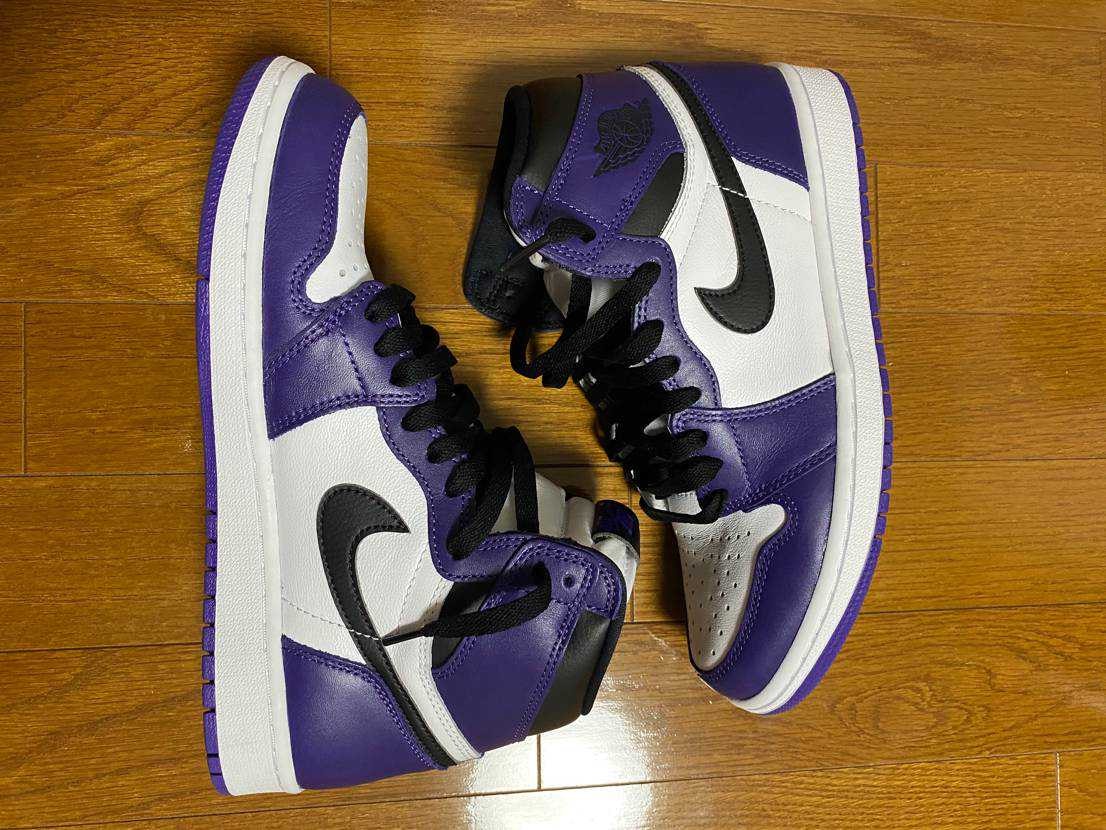 Nike Air Jordan 1 Retro High OG "Court Purple White/Black" (2020)