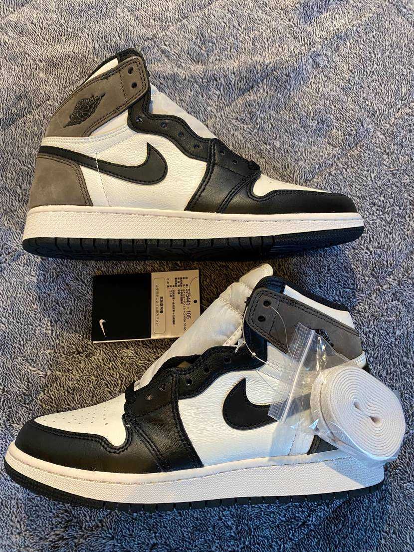 Nike GS Air Jordan 1 High OG "Sail/Dark Mocha/Black"