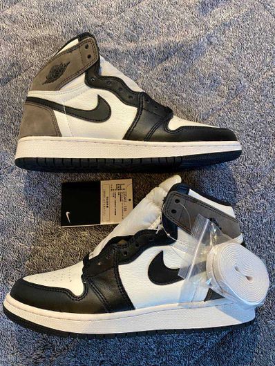 Nike GS Air Jordan 1 High OG "Sail/Dark Mocha/Black"