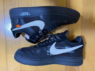 Off-White × Nike Air Force 1 Low "Black"