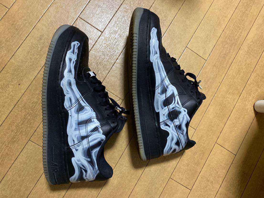 Nike Air Force 1 Low "Black Skeleton"