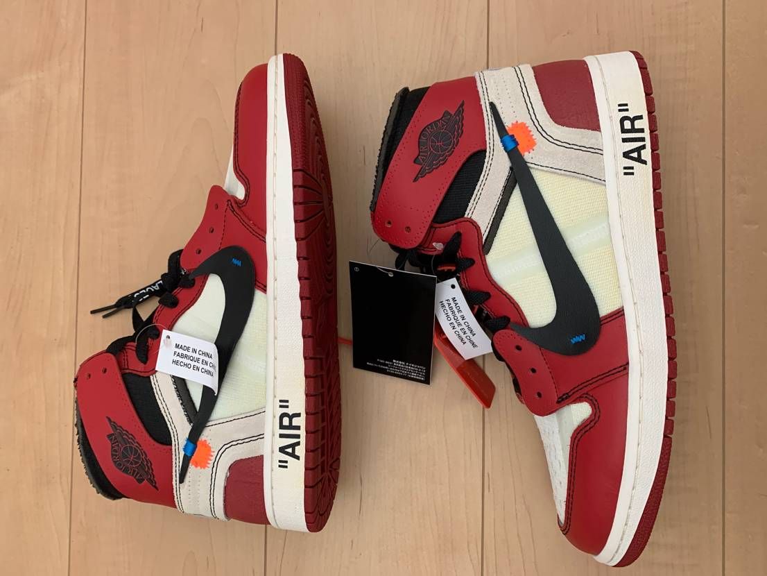 Off-White × Nike Air Jordan 1 Retro High The Ten "Chicago"