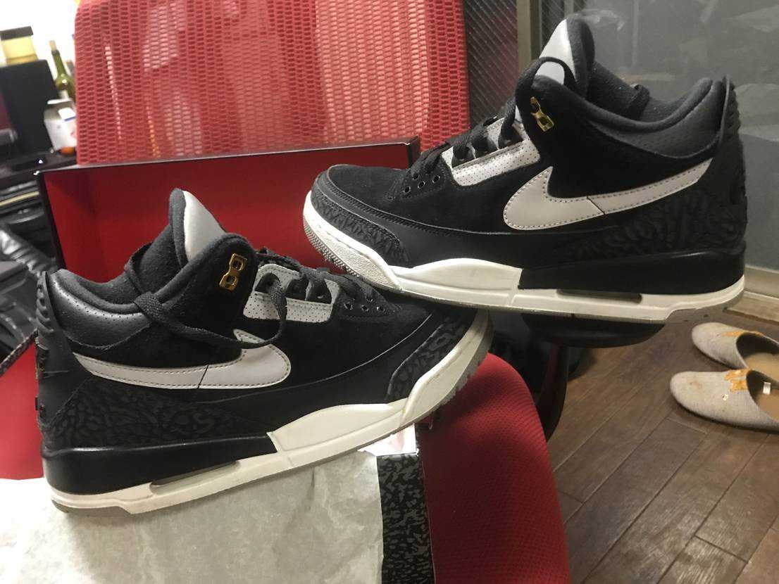 Nike Air Jordan 3 Retro Tinker "Black/Cement Grey"