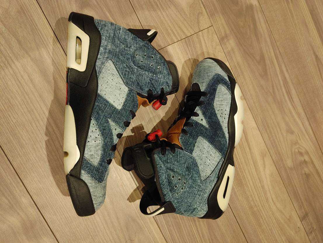 NIKE AIR JORDAN 6 "WASHED DENIM"
