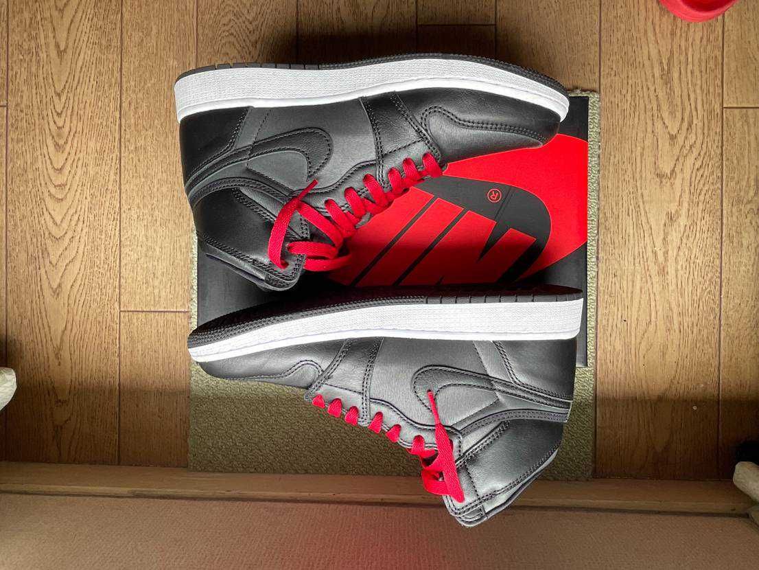 Nike GS Air Jordan 1 Retro High "Black/Gym Red/White"