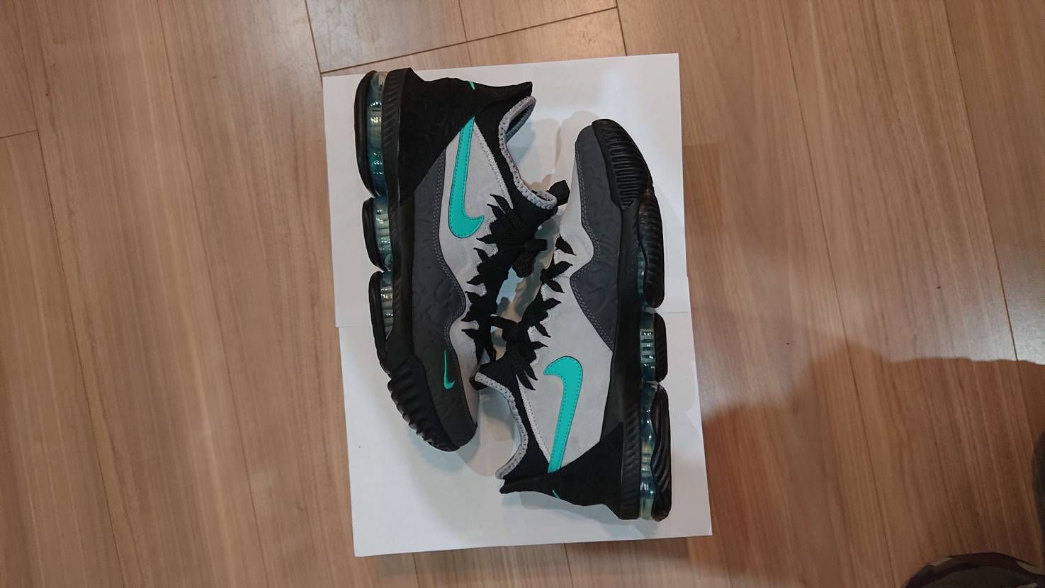 atmos × Nike LeBron 16 "Clear Jade"