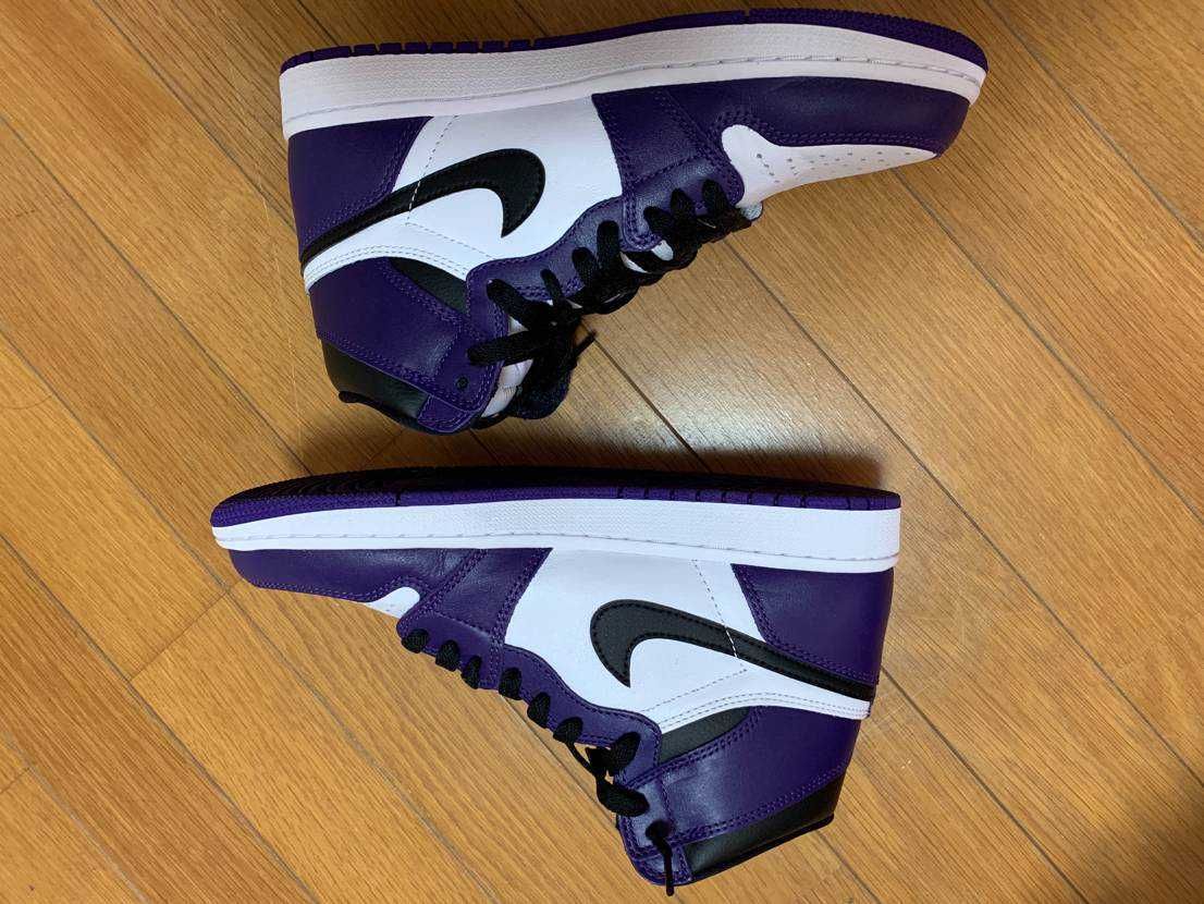 Nike Air Jordan 1 Retro High OG "Court Purple White/Black" (2020)