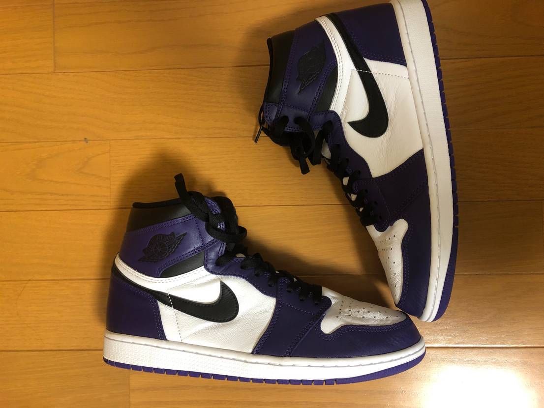 Nike Air Jordan 1 Retro High OG "Court Purple White/Black" (2020)