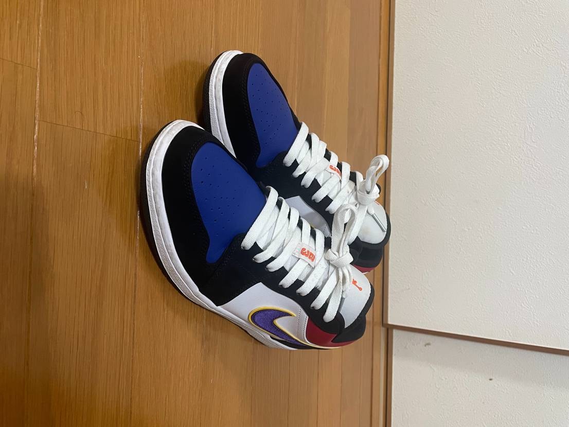 NIKE AIR JORDAN 1 LOW "LAKERS TOP 3"