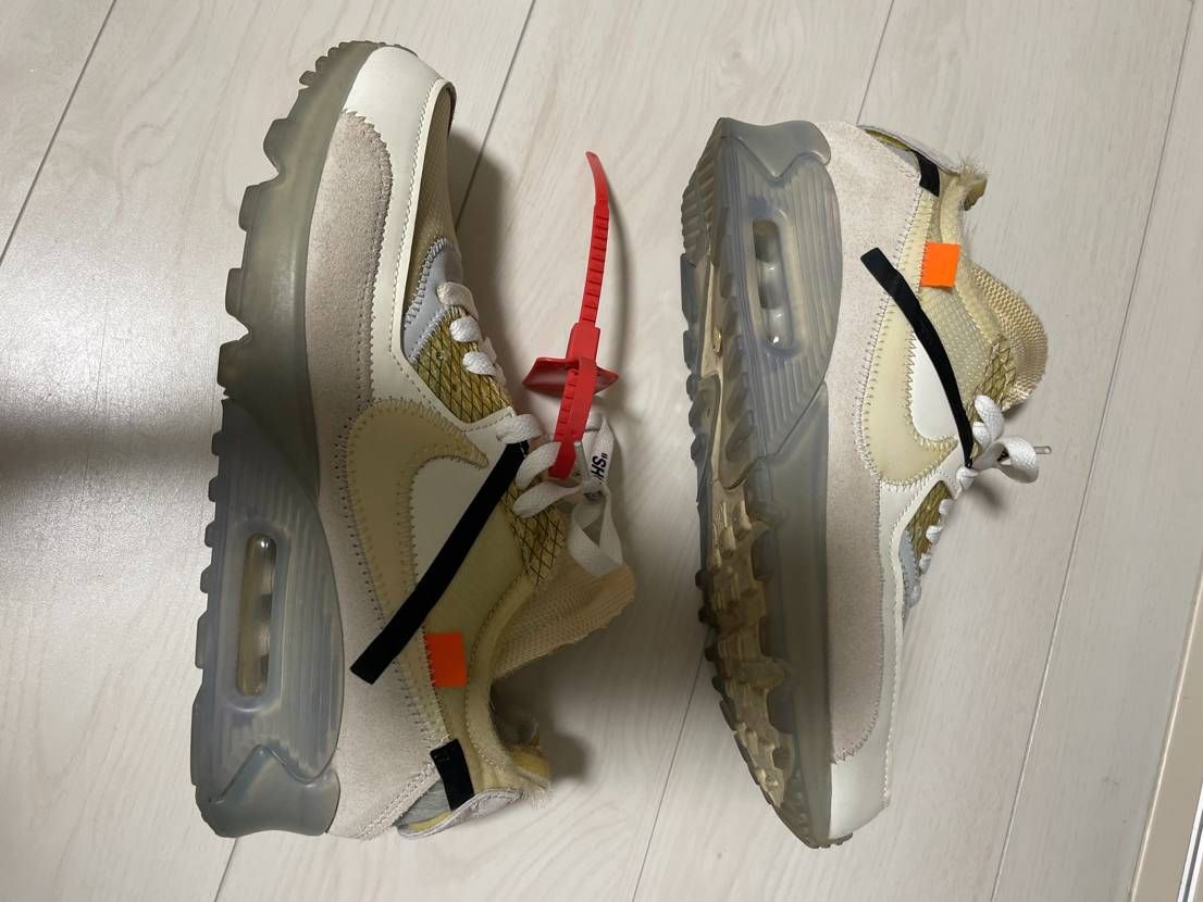 Off-White × Nike Air Max 90 "The 10/Sail"