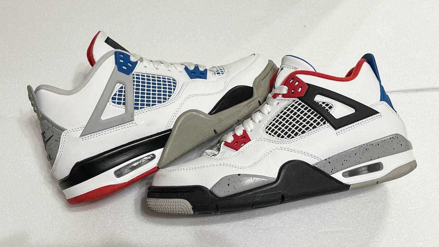 NIKE AIR JORDAN 4 GS WHAT THE 4