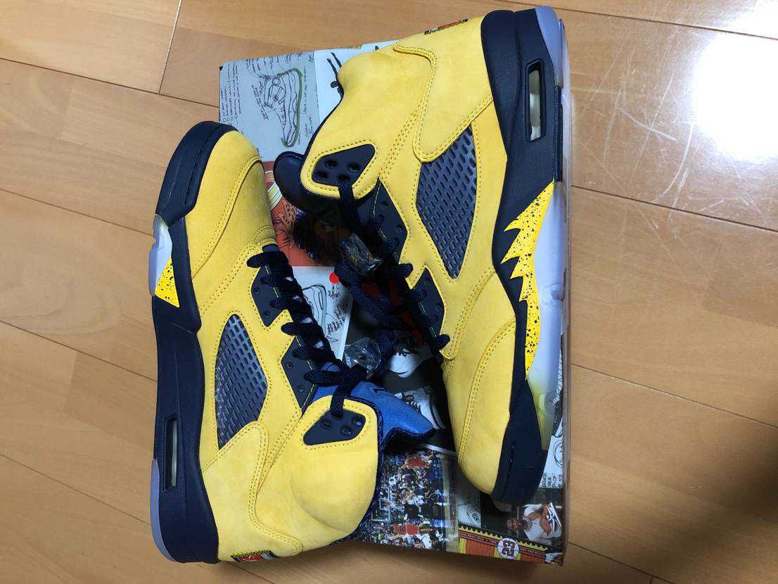NIKE AIR JORDAN 5 "MICHIGAN"