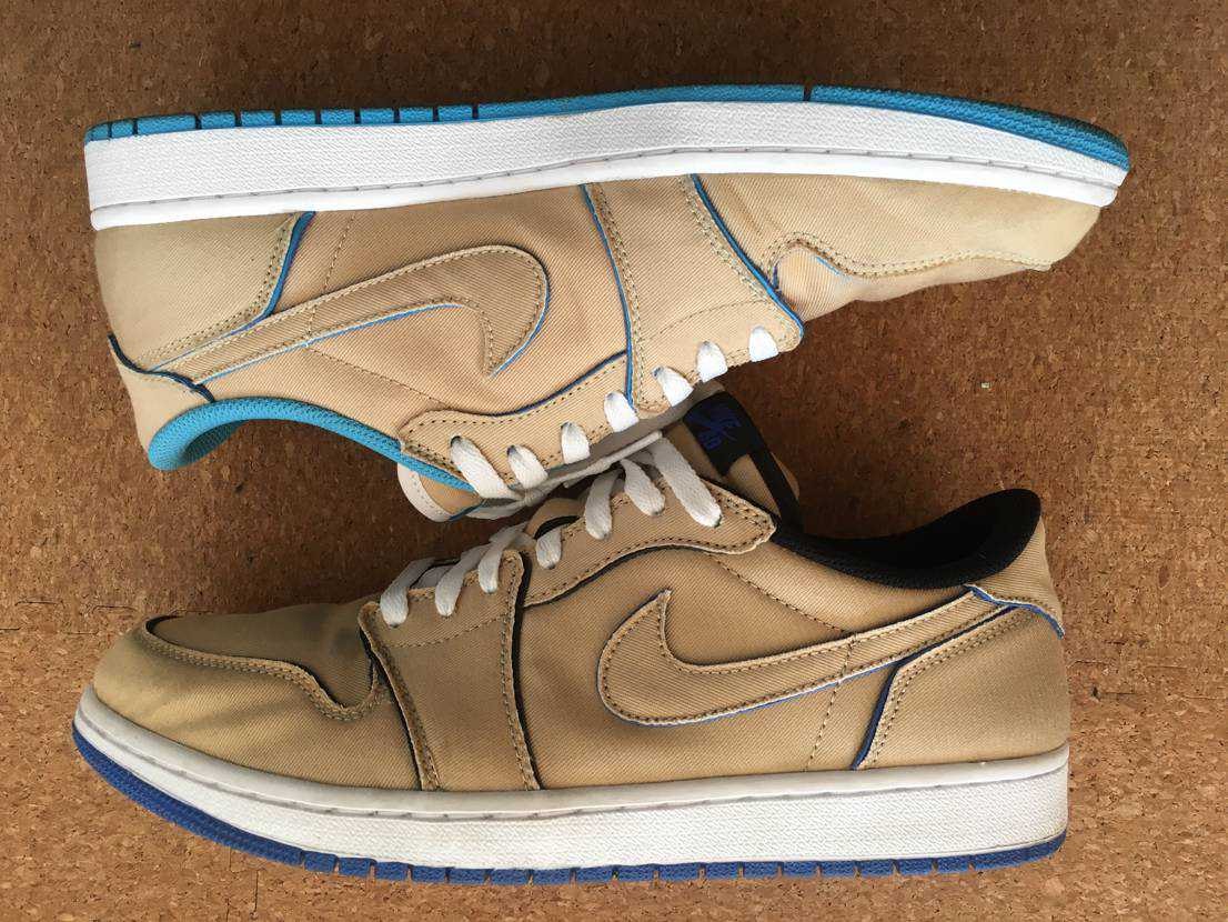 Nike SB Air Jordan 1 Low "Desert Ore/Royal Blue" 