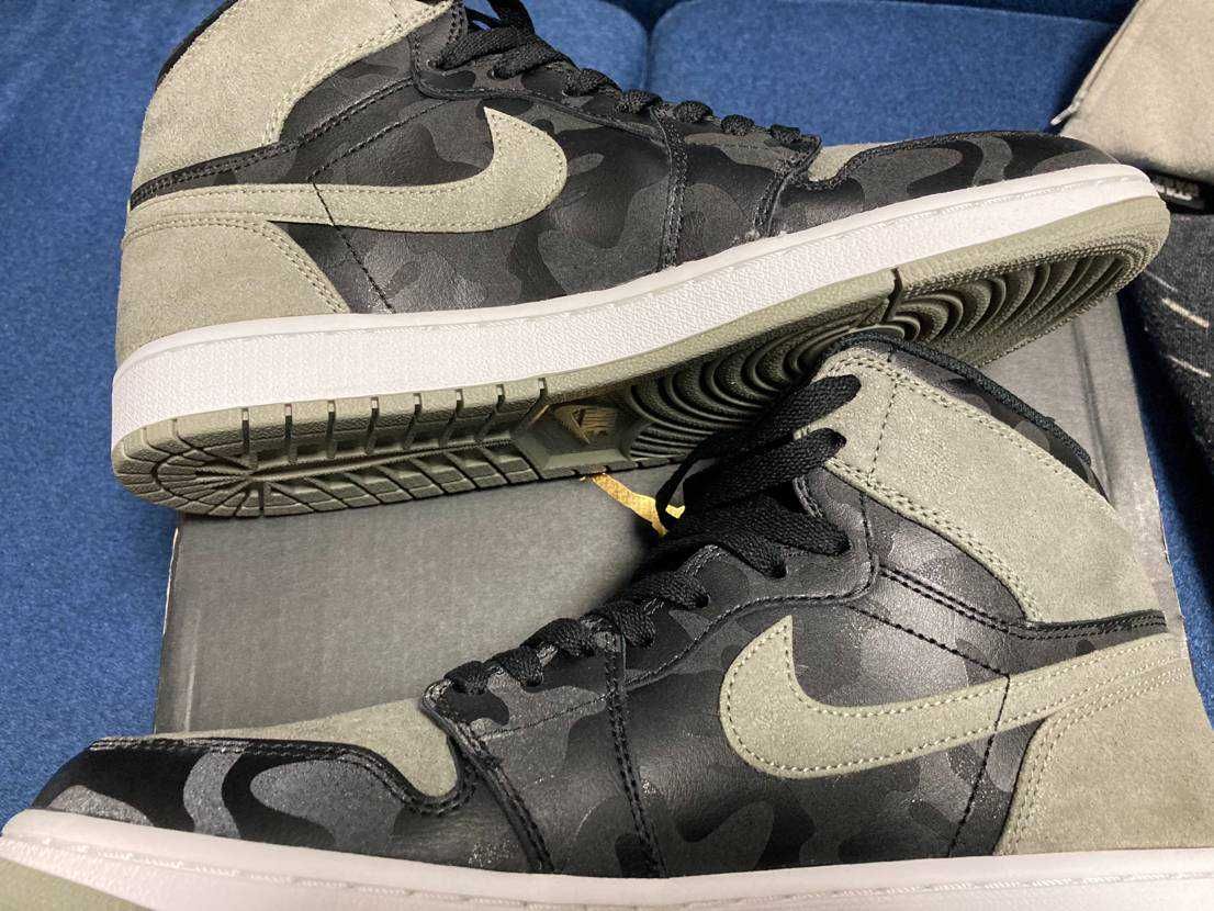 Nike Air Jordan 1 Retro High "Camo 3M Shadow"