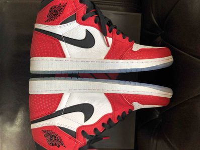 Spiderman × Nike Air Jordan 1 Origin Story "Gym Red/White/Photo Blue/Black"