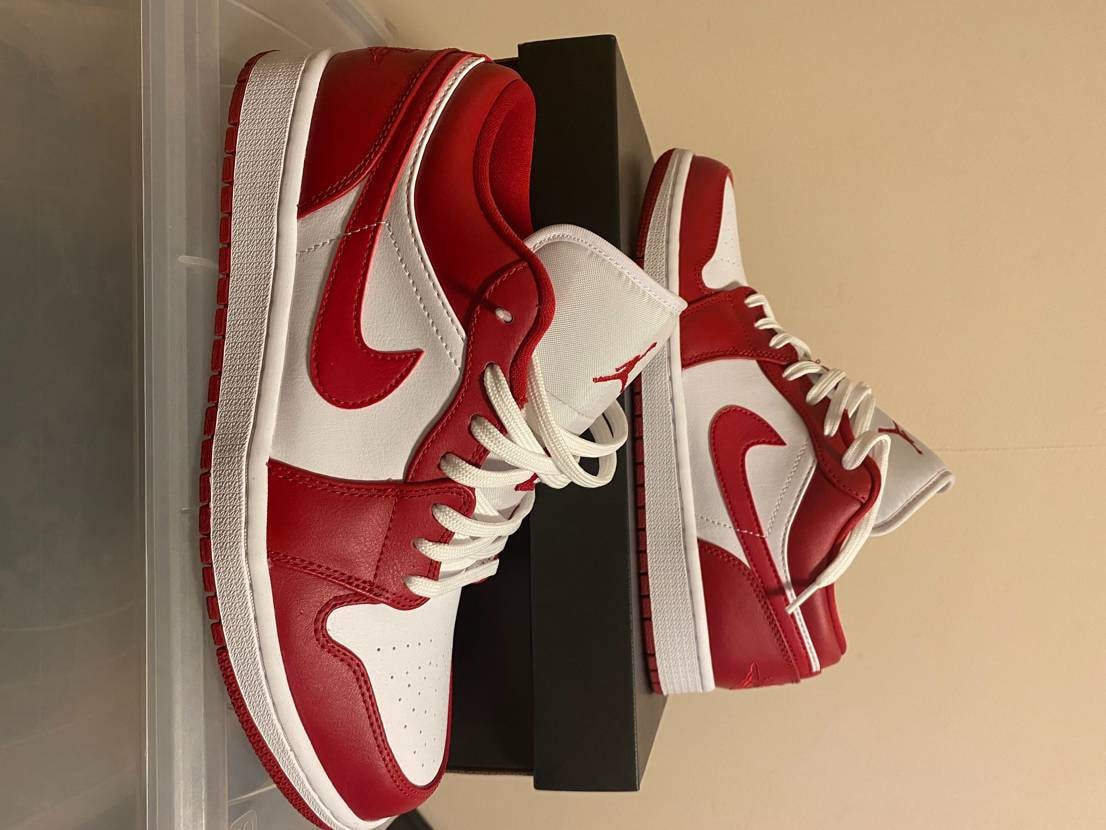 Nike Air Jordan 1 Low "Gym Red/White"