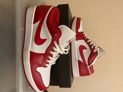 Nike Air Jordan 1 Low "Gym Red/White"