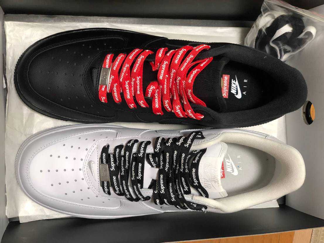 Supreme × Nike Air Force 1 Low "White"