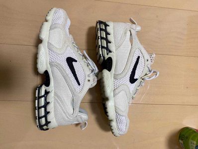 Stussy × Nike Air Zoom Spiridon CG 2 "Fossil/Black"