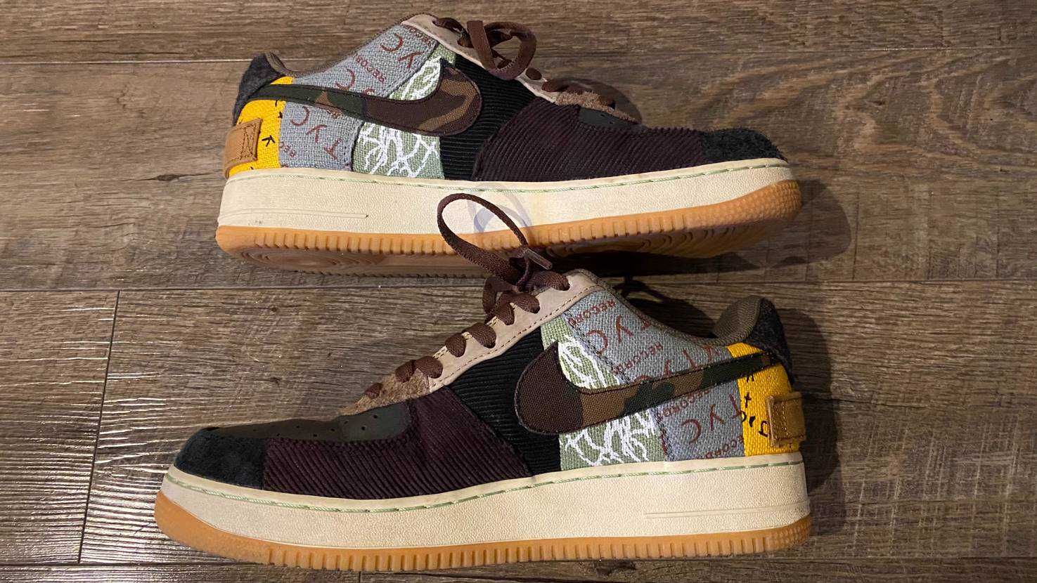 Travis Scott × Nike Air Force 1 Low Cactus Jack "Multi Color"