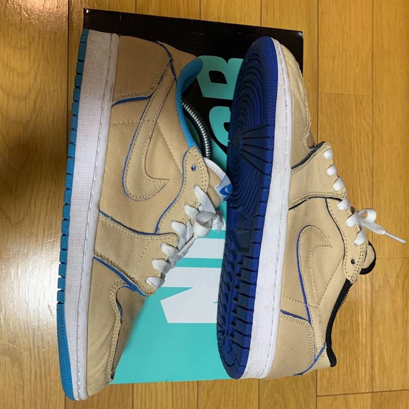 Nike SB Air Jordan 1 Low "Desert Ore/Royal Blue"