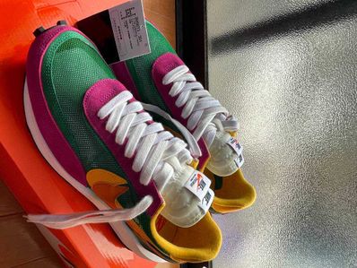 sacai × NIKE LDV WAFFLE "PINE GREEN"