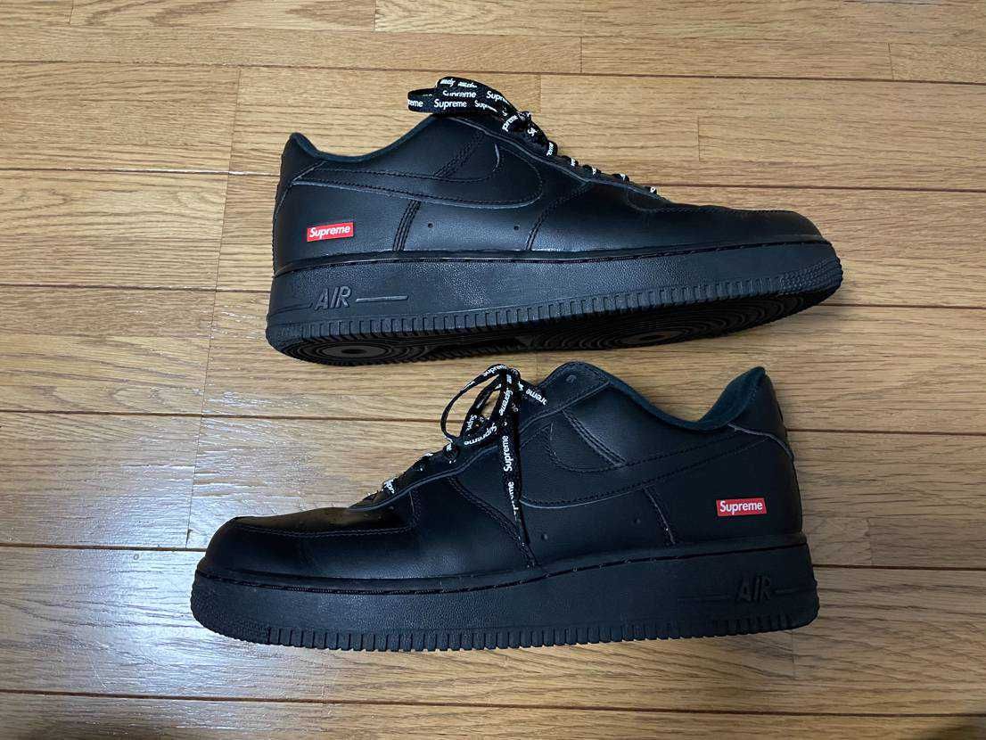 Supreme × Nike Air Force 1 Low "Black"