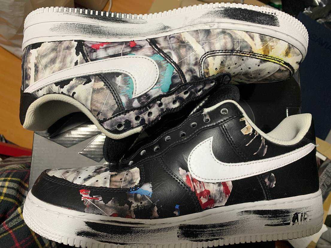 PEACEMINUSONE × Nike Air Force 1 Low Para Noise "Black" / G-DRAGON