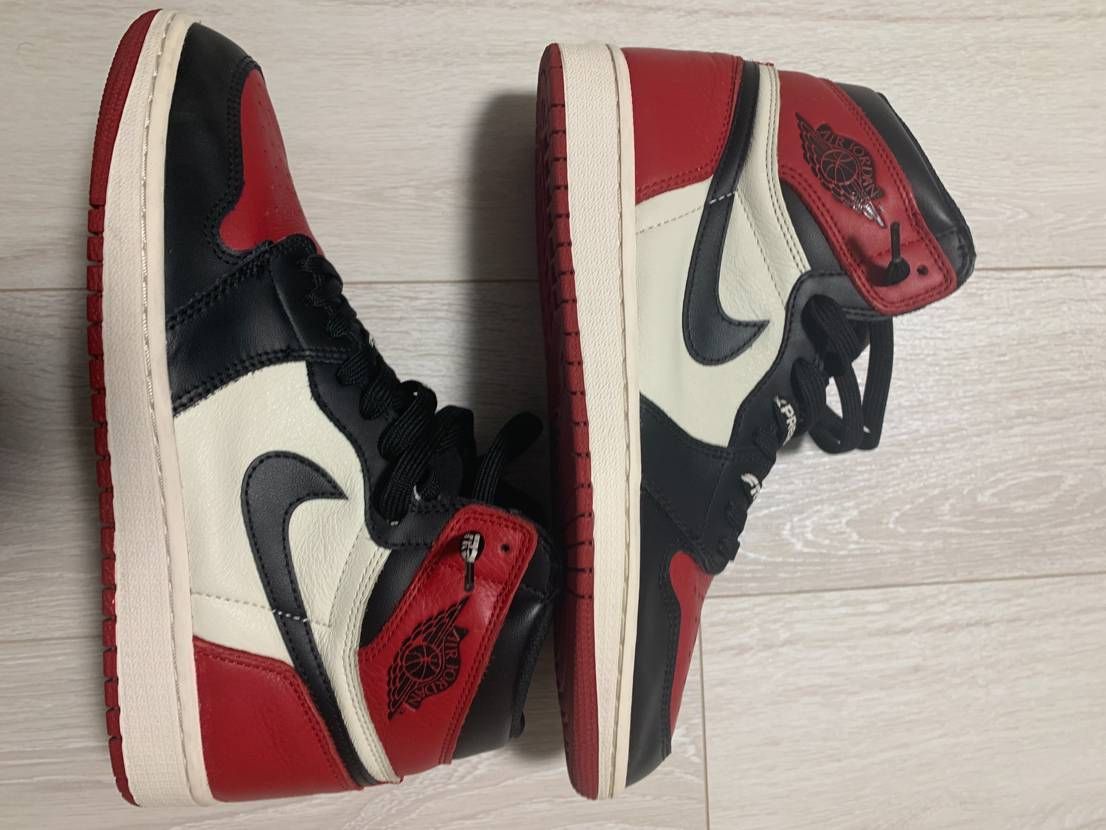 Nike Air Jordan 1 Retro High OG "Bred Toe"