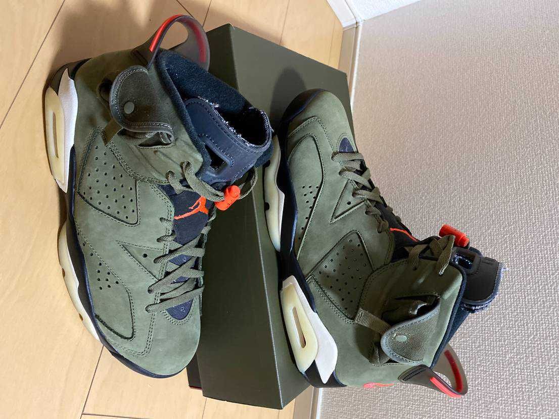 Travis Scott × Nike Air Jordan 6 Retro "Medium Olive"