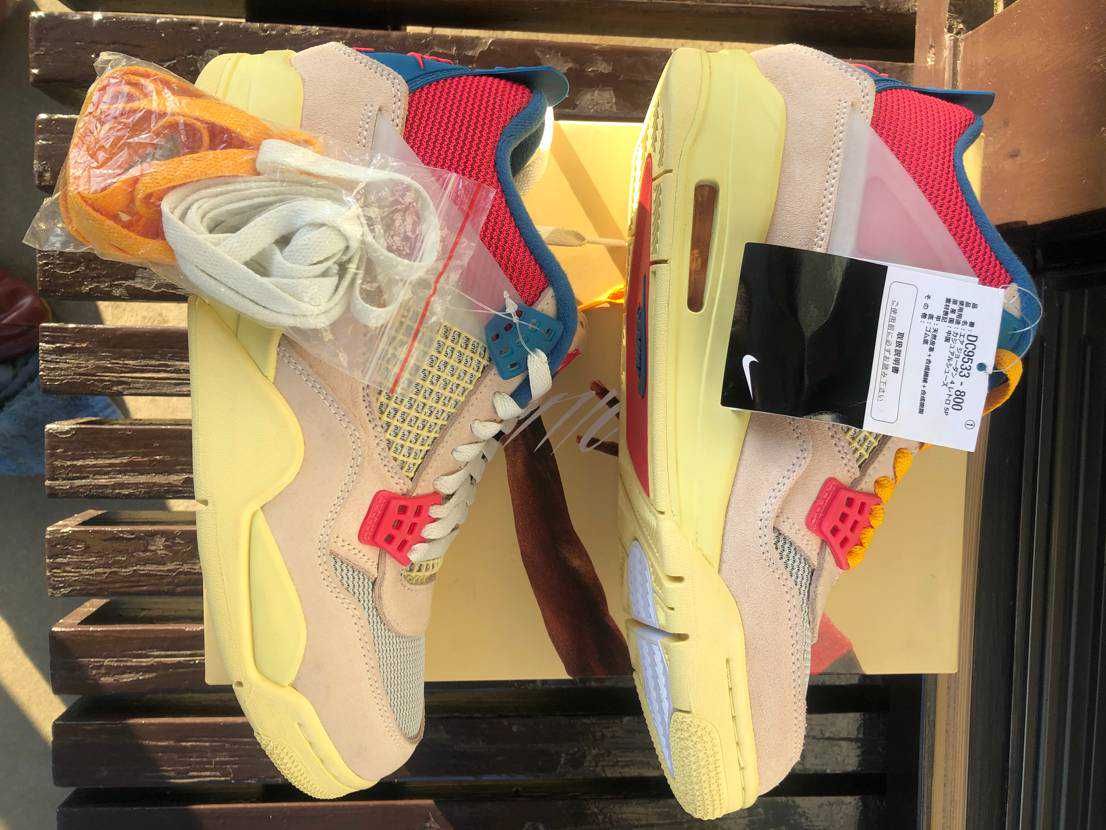 UNION × Nike Air Jordan 4 SP "Guava Ice/Light Fusion Red"