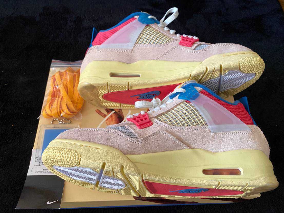 UNION × Nike Air Jordan 4 SP "Guava Ice/Light Fusion Red"