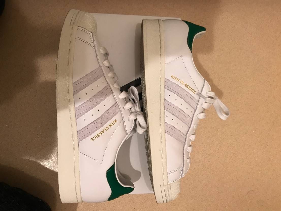 KITH × adidas Superstar Classics Program "White/Fairway/Gold"