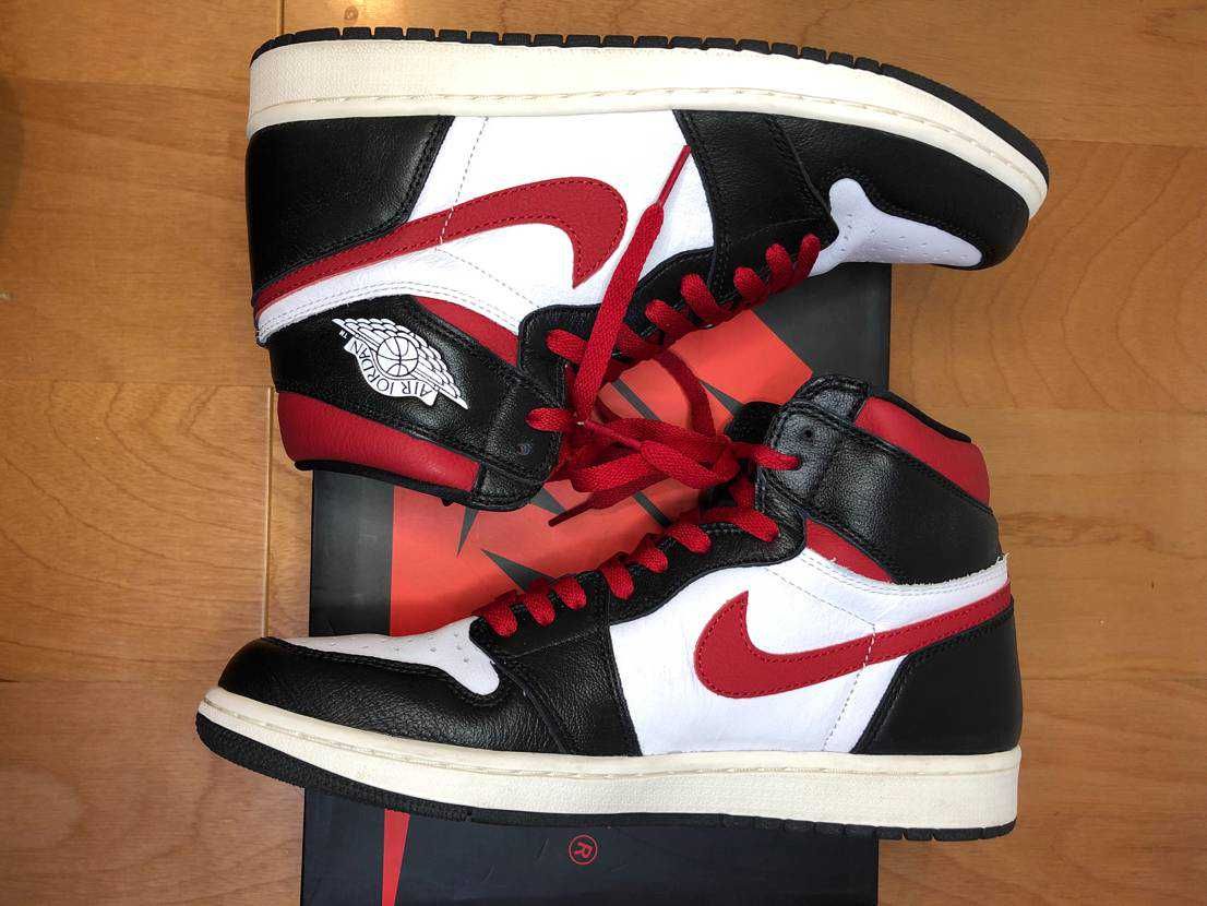 Nike Air Jordan 1 Retro High "Black/White/Sail/Gym Red"