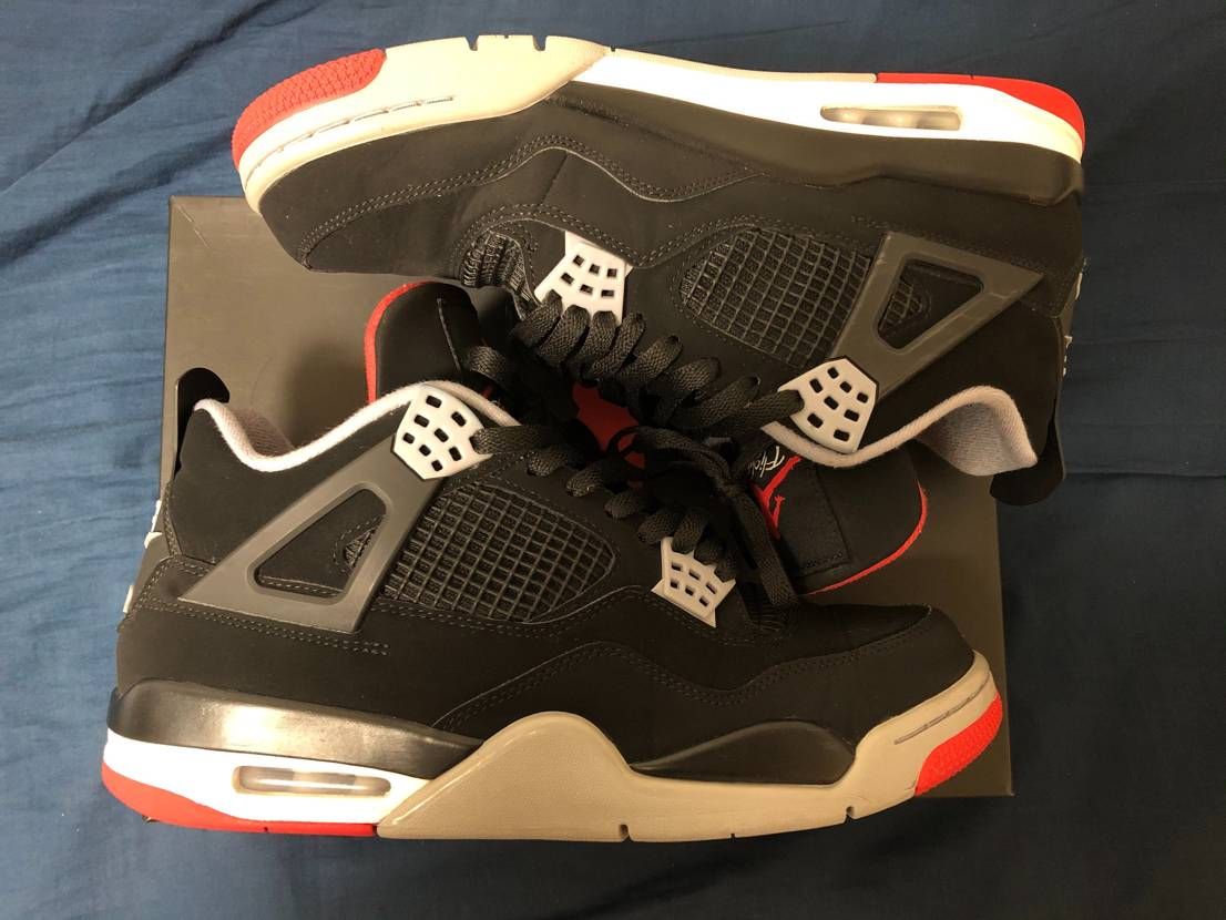Nike Air Jordan 4 Retro "Bred" (2019)  