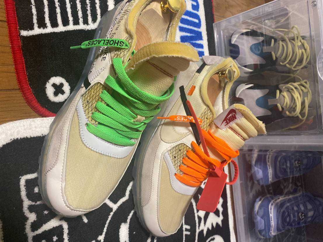 Off-White × Nike Air Max 90 "The 10/Sail"