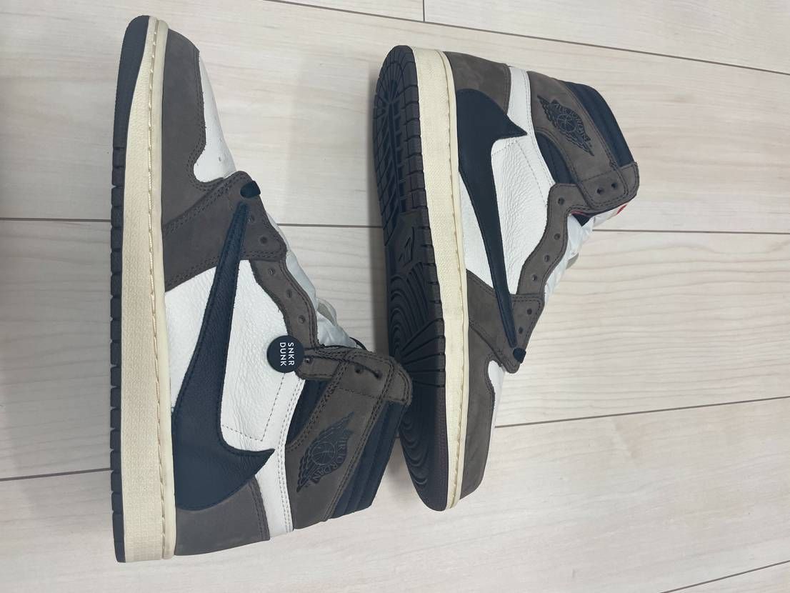 Travis Scott × Nike Air Jordan 1 Retro High OG TS SP "Sail/Dark Mocha"