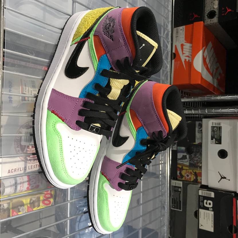 Nike Women's Air Jordan 1 Mid "Multi Color"