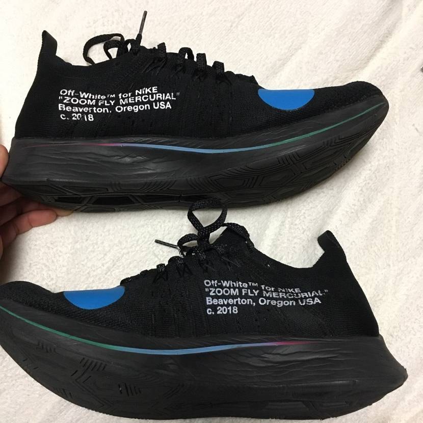 Off-White × Nike Zoom Fly Mercurial Flyknit "Black/White/Volt"