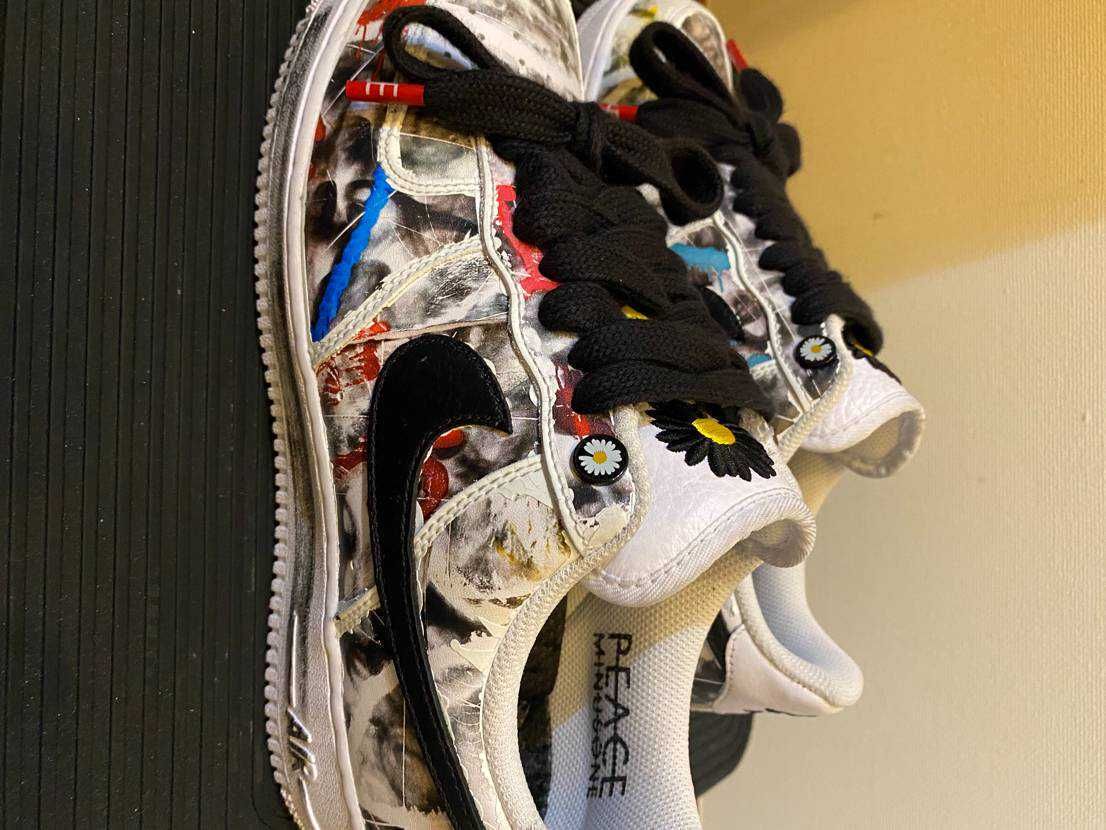 PEACEMINUSONE × Nike Air Force 1 Low "Para-noise/White/Black" / G-DRAGON