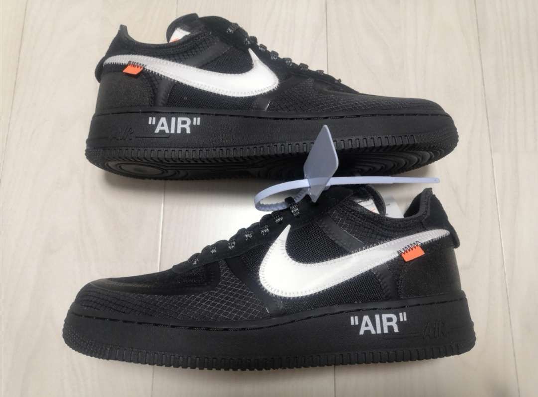 Off-White × Nike Air Force 1 Low "Black"