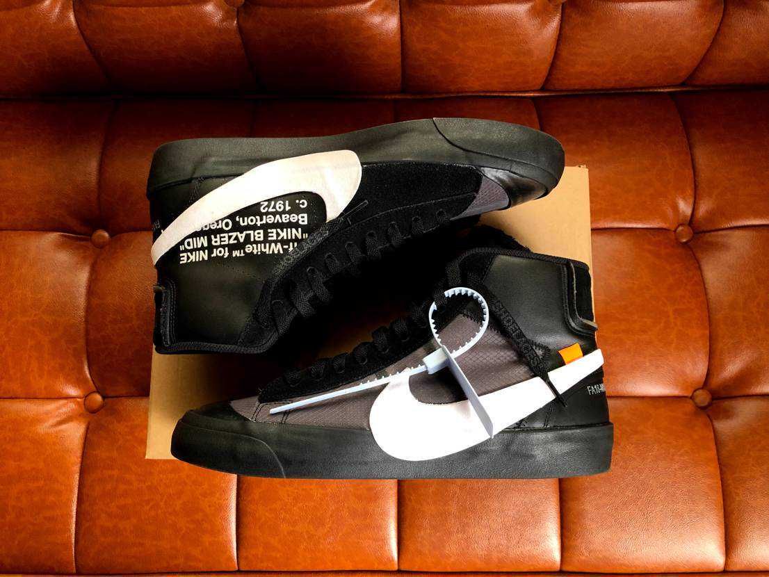 Off-White × Nike Blazer Studio Mid "Grim Reaper"
